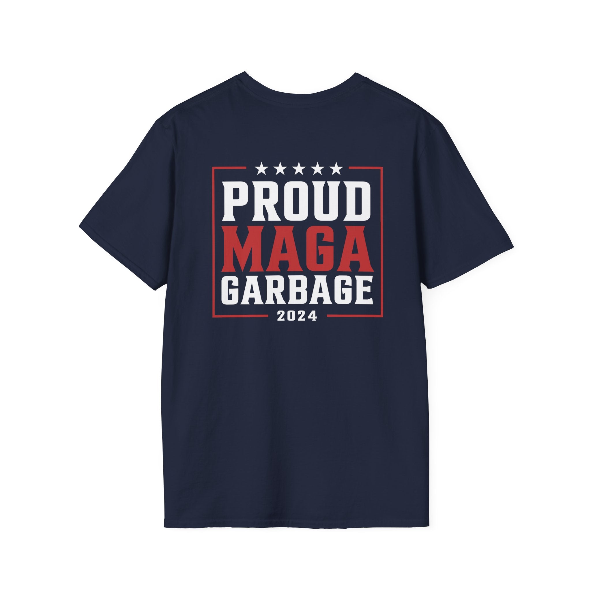 Garbage Vote: Proud MAGA Garbage 2024 T-Shirt - PatriotDepot.com