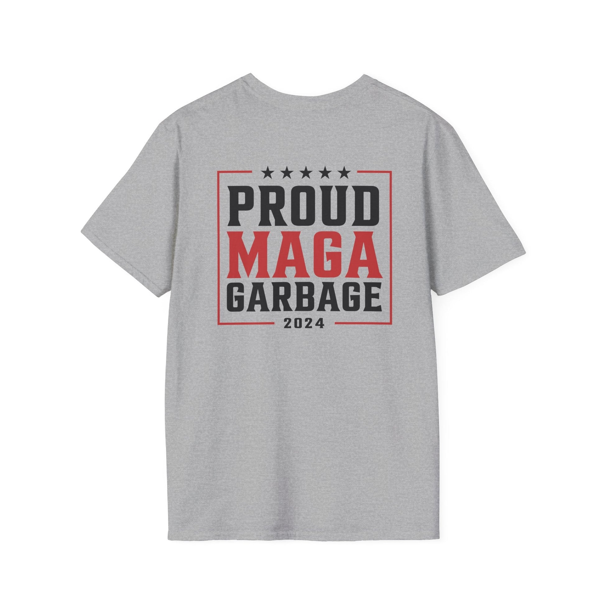 Garbage Vote: Proud MAGA Garbage 2024 T-Shirt - PatriotDepot.com