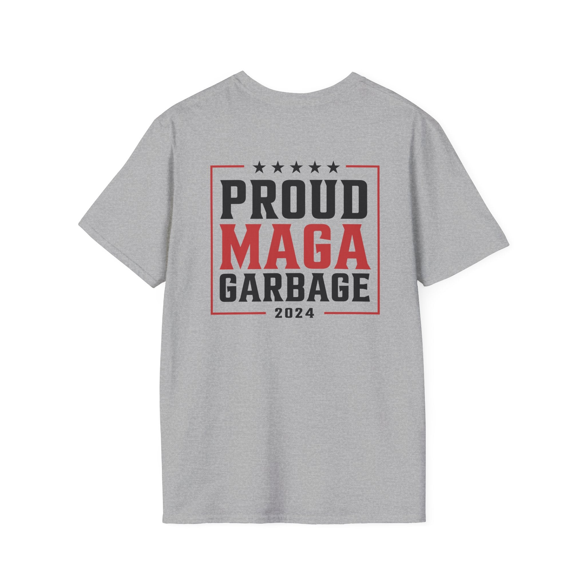 Garbage Vote: Proud MAGA Garbage 2024 T-Shirt - PatriotDepot.com