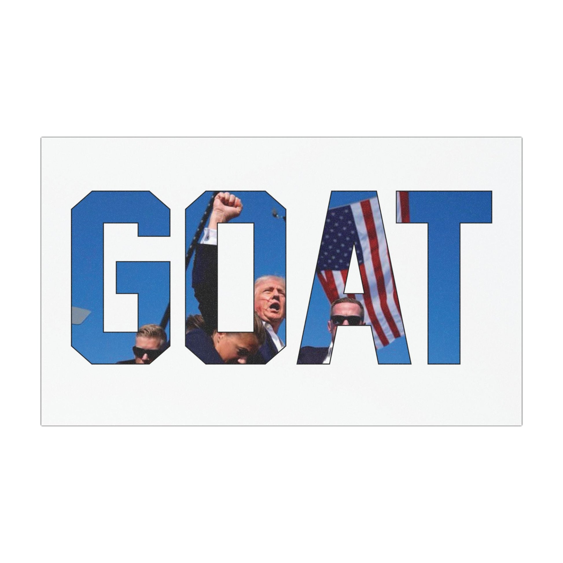 GOAT Fight Car Magnet - PatriotDepot.com