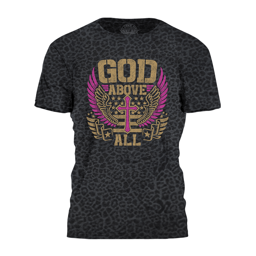 God Above All T-Shirt - PatriotDepot.com