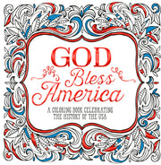 God Bless America: A Patriotic Coloring Book for Adults - PatriotDepot.com