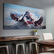 God Bless America Wall Art - PatriotDepot.com