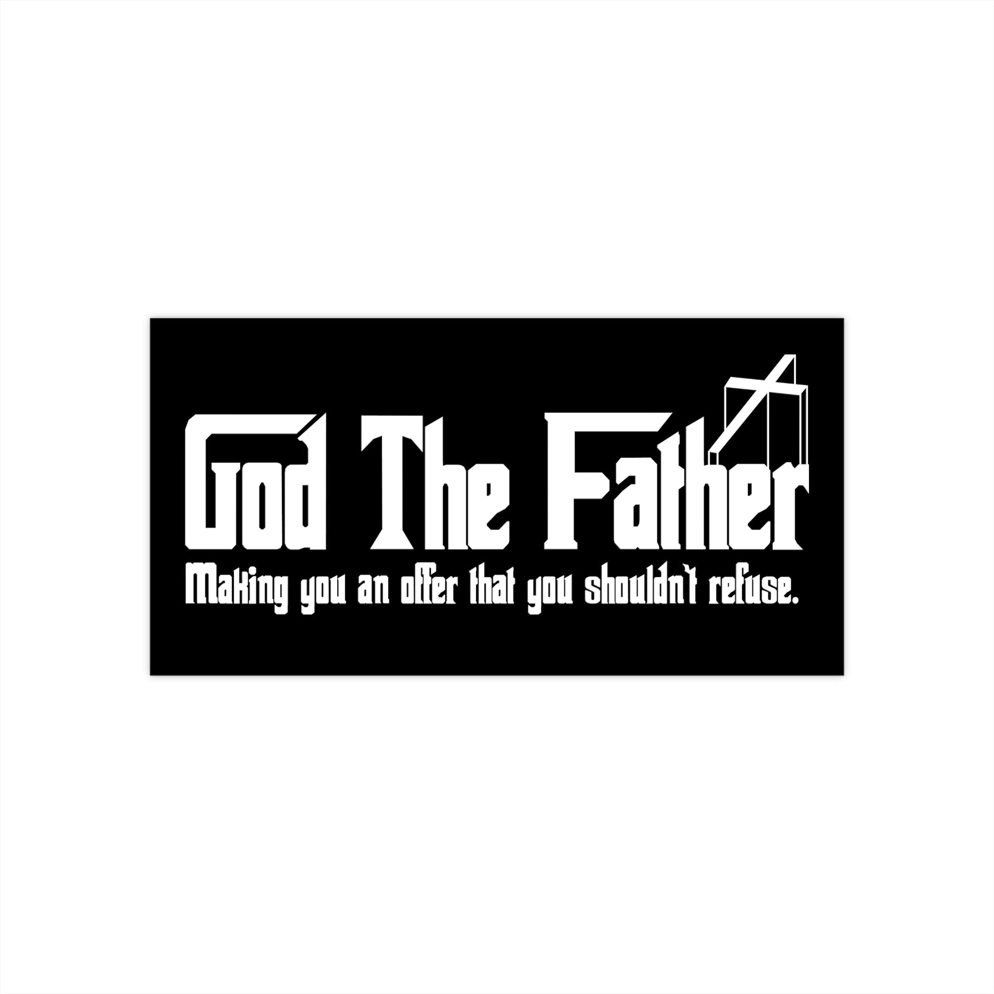 God The Father Bumper Sticker - PatriotDepot.com
