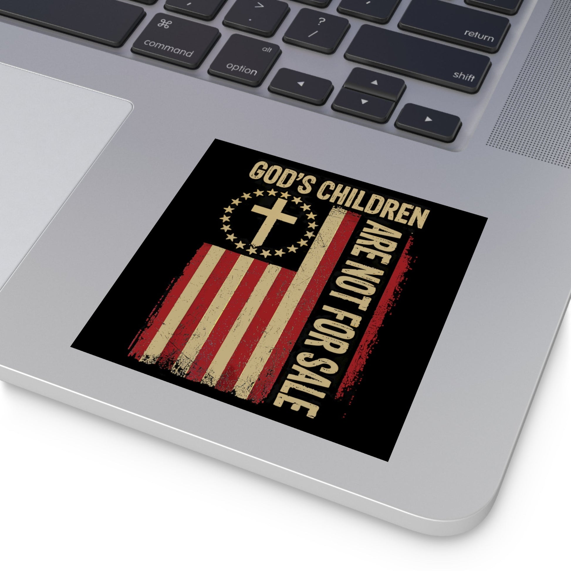 God's Children Are Not For Sale Bumper Sticker (3 Sizes) (Design 1) - PatriotDepot.com
