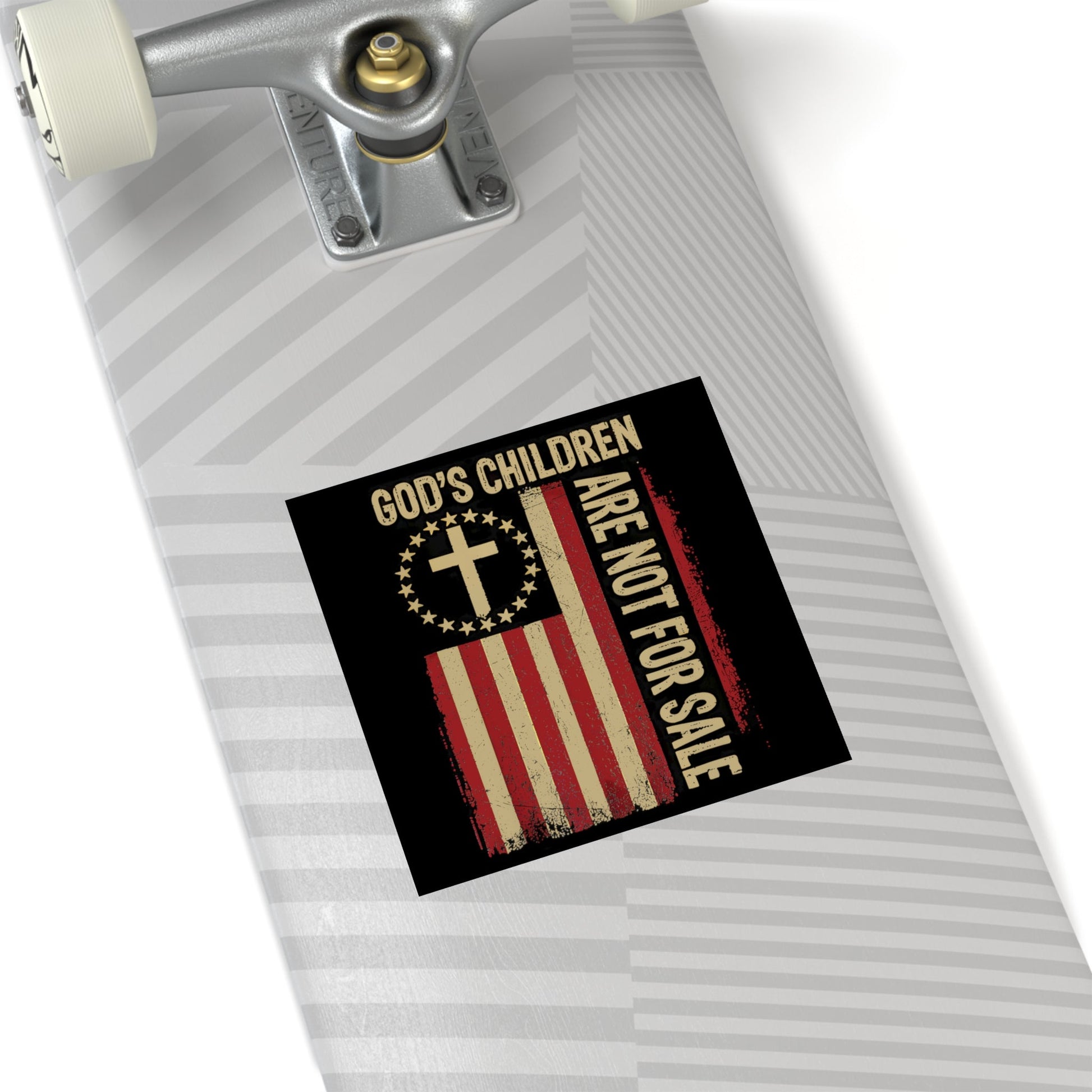 God's Children Are Not For Sale Bumper Sticker (3 Sizes) (Design 1) - PatriotDepot.com