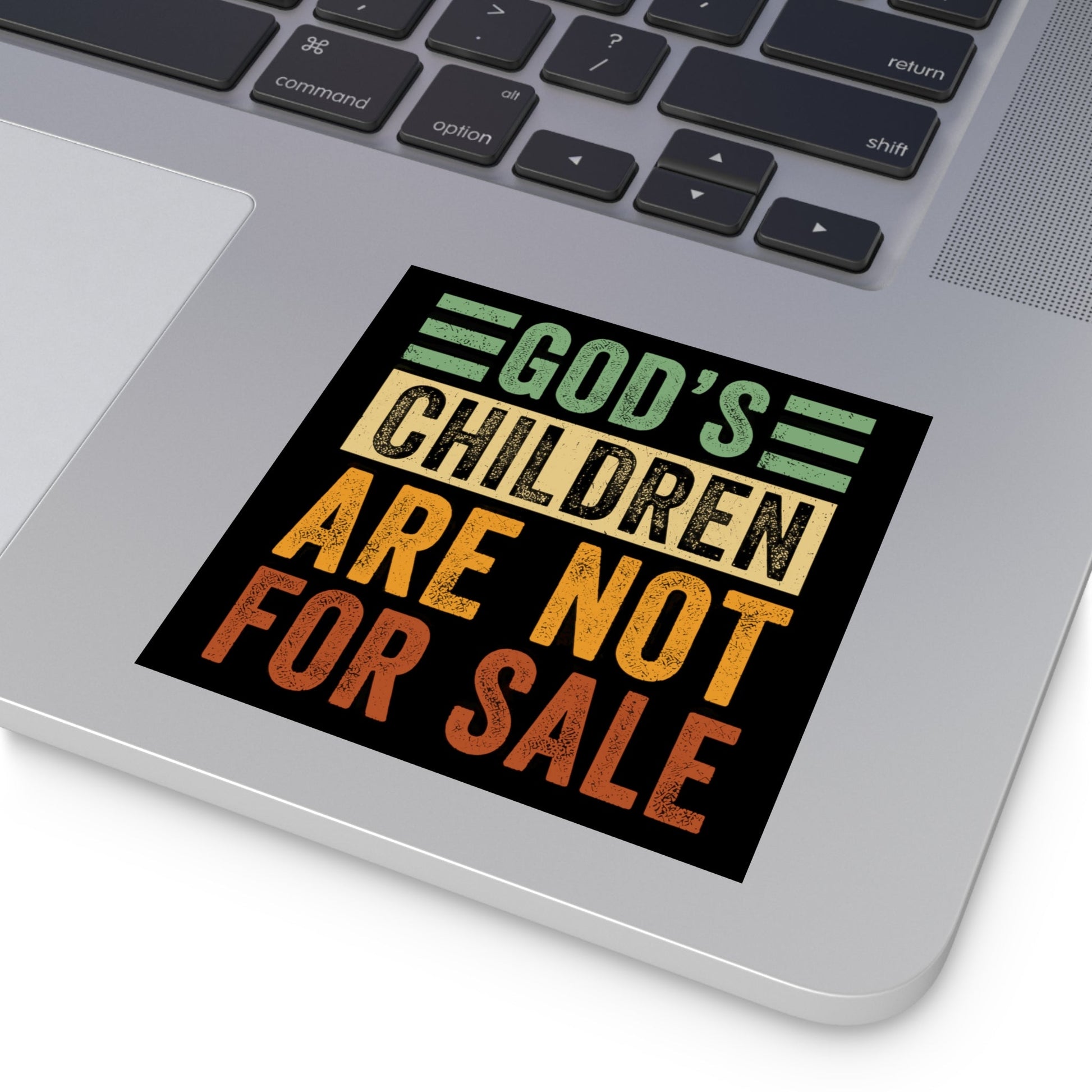 God's Children Are Not For Sale Bumper Sticker (3 Sizes) - PatriotDepot.com