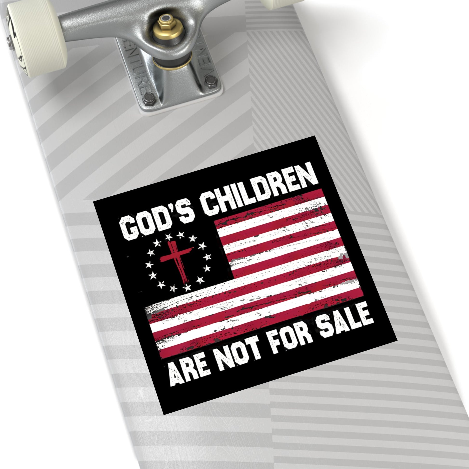 God's Children Are Not For Sale Bumper Sticker (3 Sizes) - PatriotDepot.com