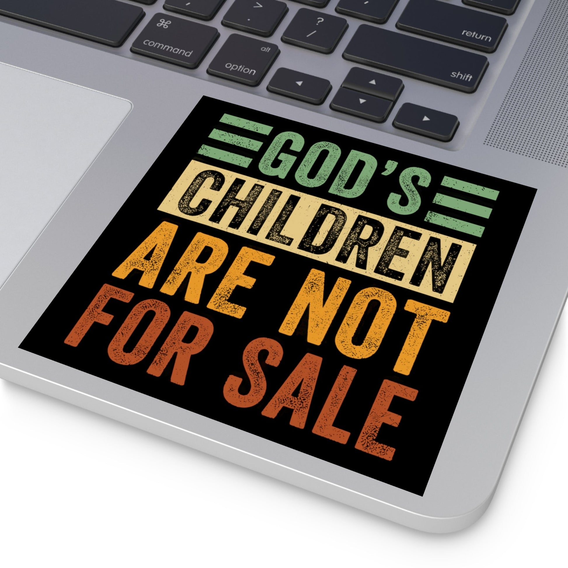 God's Children Are Not For Sale Bumper Sticker (3 Sizes) - PatriotDepot.com
