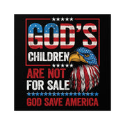 God's Children Are Not For Sale Bumper Sticker (3 Sizes) - PatriotDepot.com