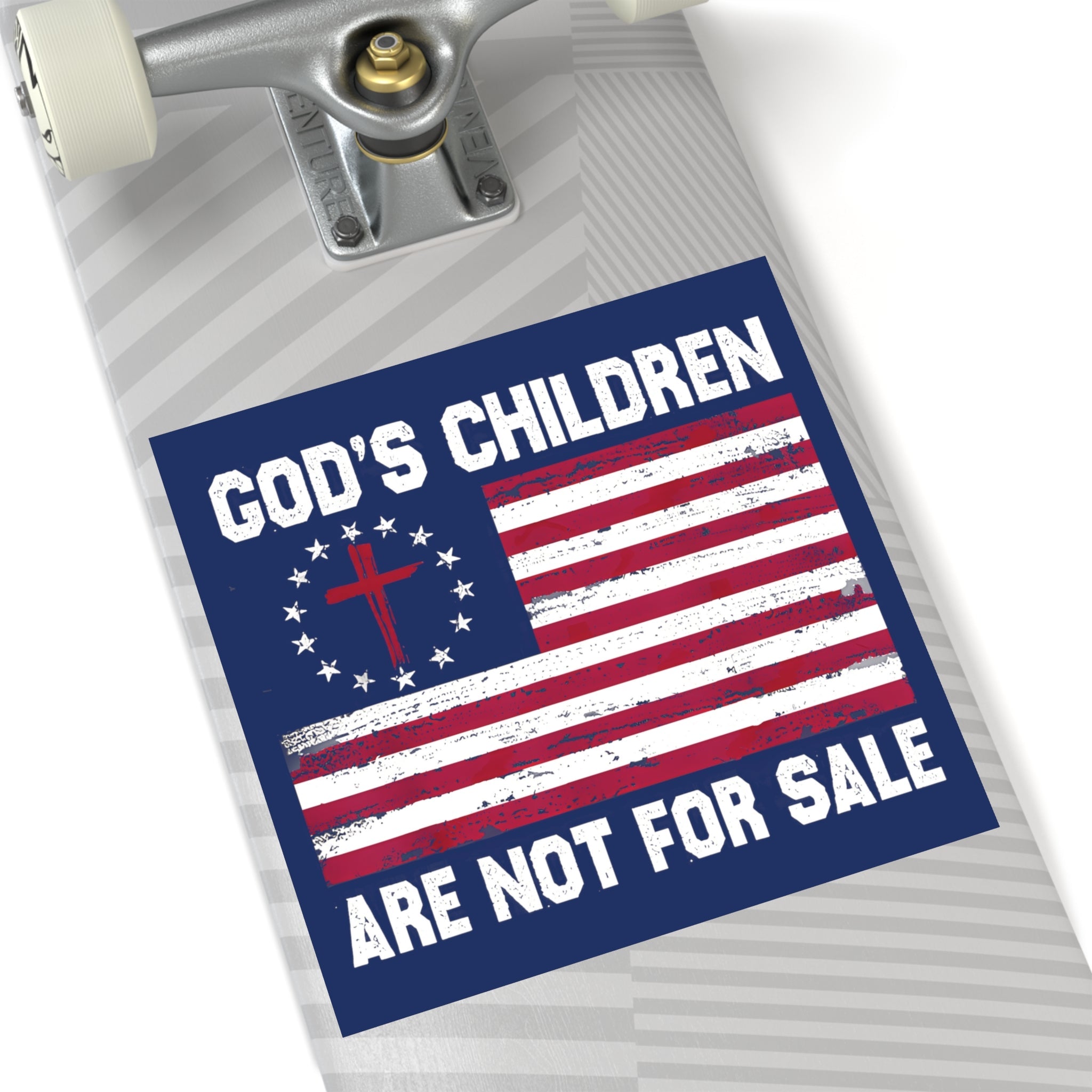God's Children Are Not For Sale Bumper Sticker (3 Sizes) - PatriotDepot.com