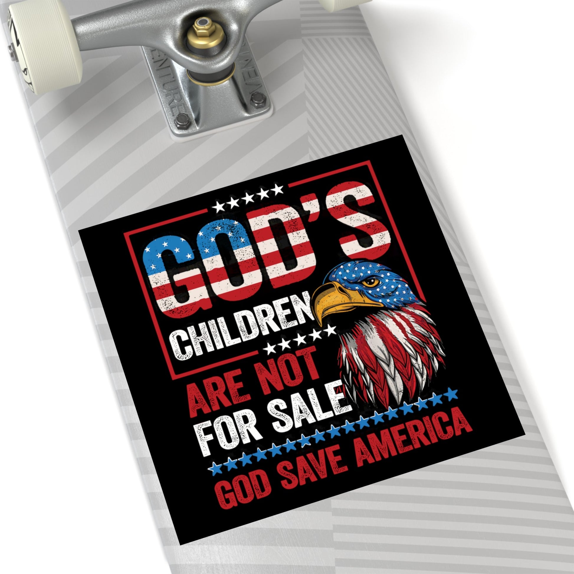God's Children Are Not For Sale Bumper Sticker (3 Sizes) - PatriotDepot.com