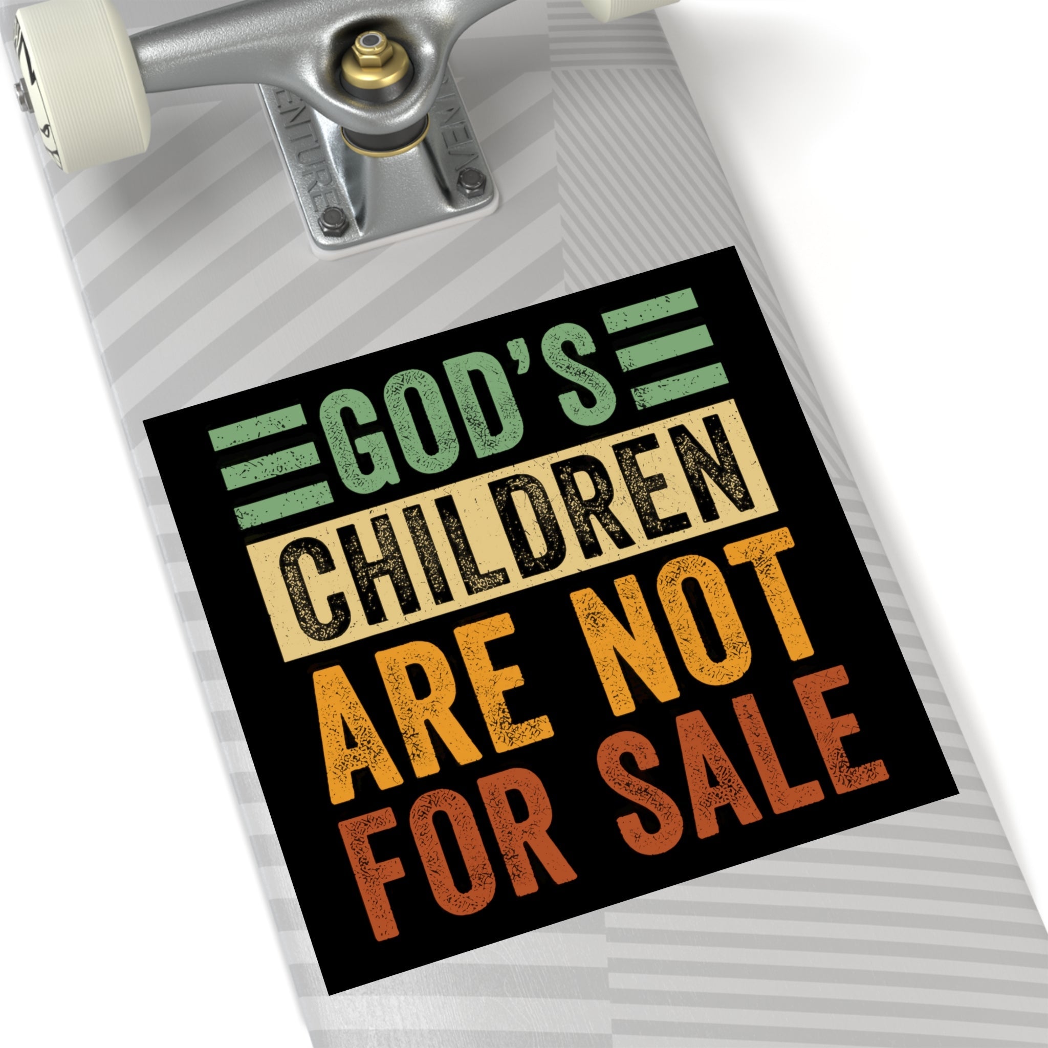 God's Children Are Not For Sale Bumper Sticker (3 Sizes) - PatriotDepot.com