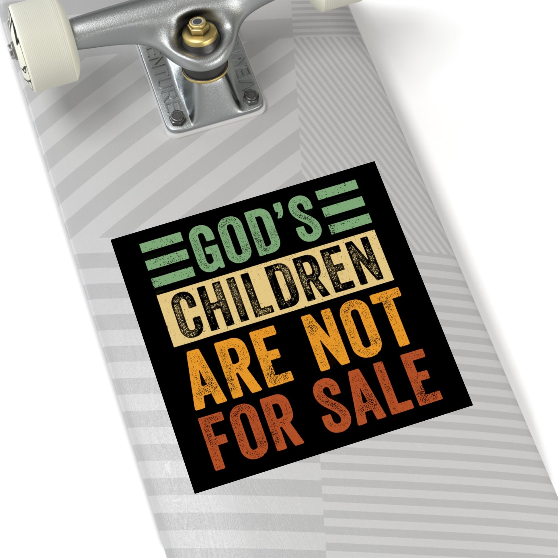God's Children Are Not For Sale Bumper Sticker (3 Sizes) - PatriotDepot.com