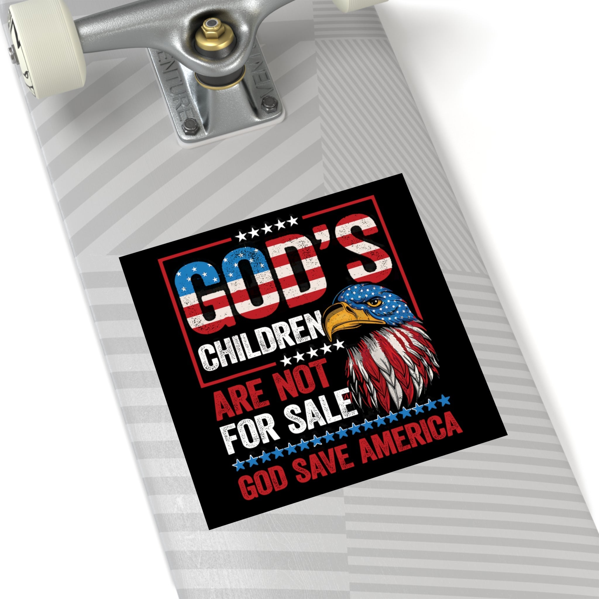 God's Children Are Not For Sale Bumper Sticker (3 Sizes) - PatriotDepot.com