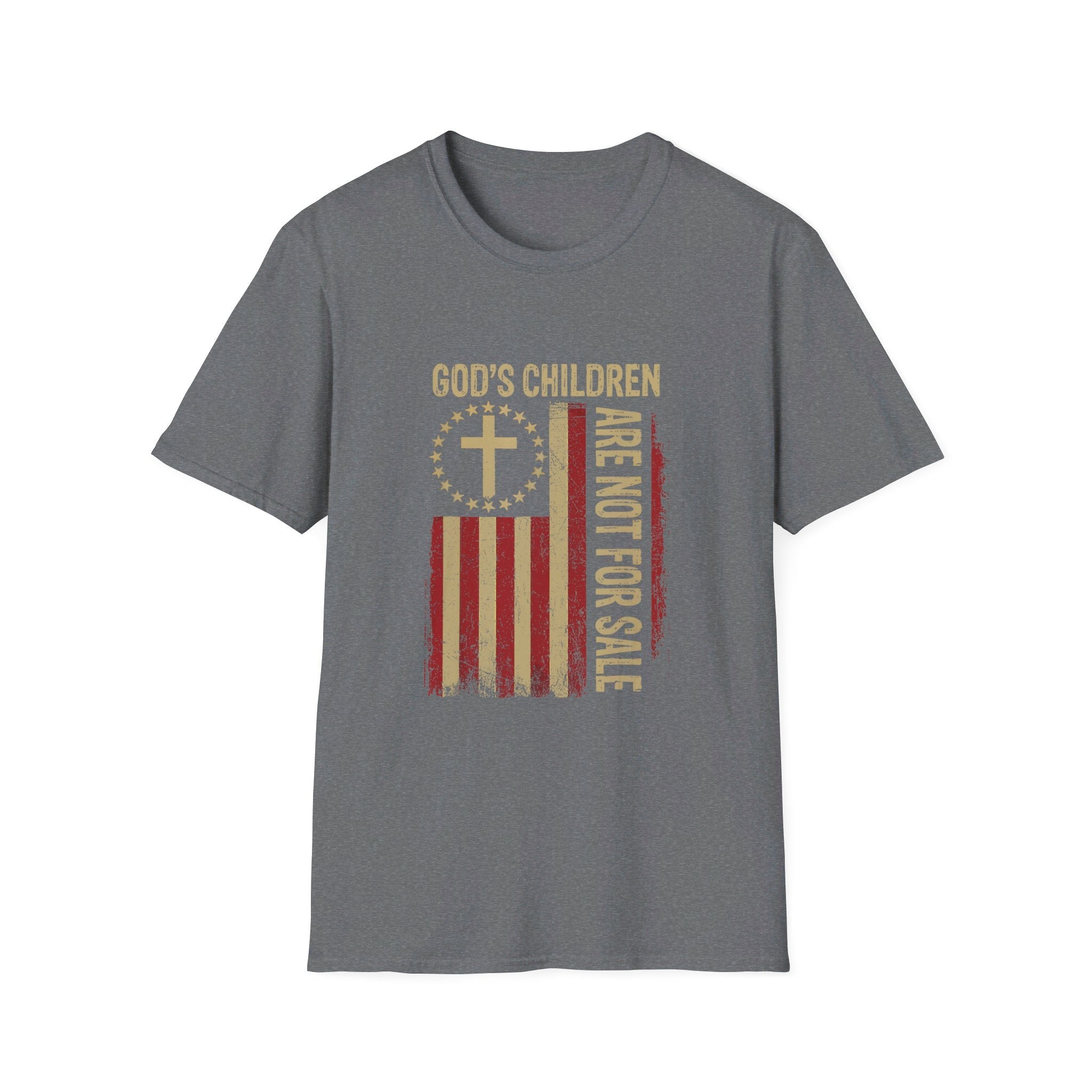 God's Children Are Not For Sale (Design 2) Unisex T-Shirt - PatriotDepot.com