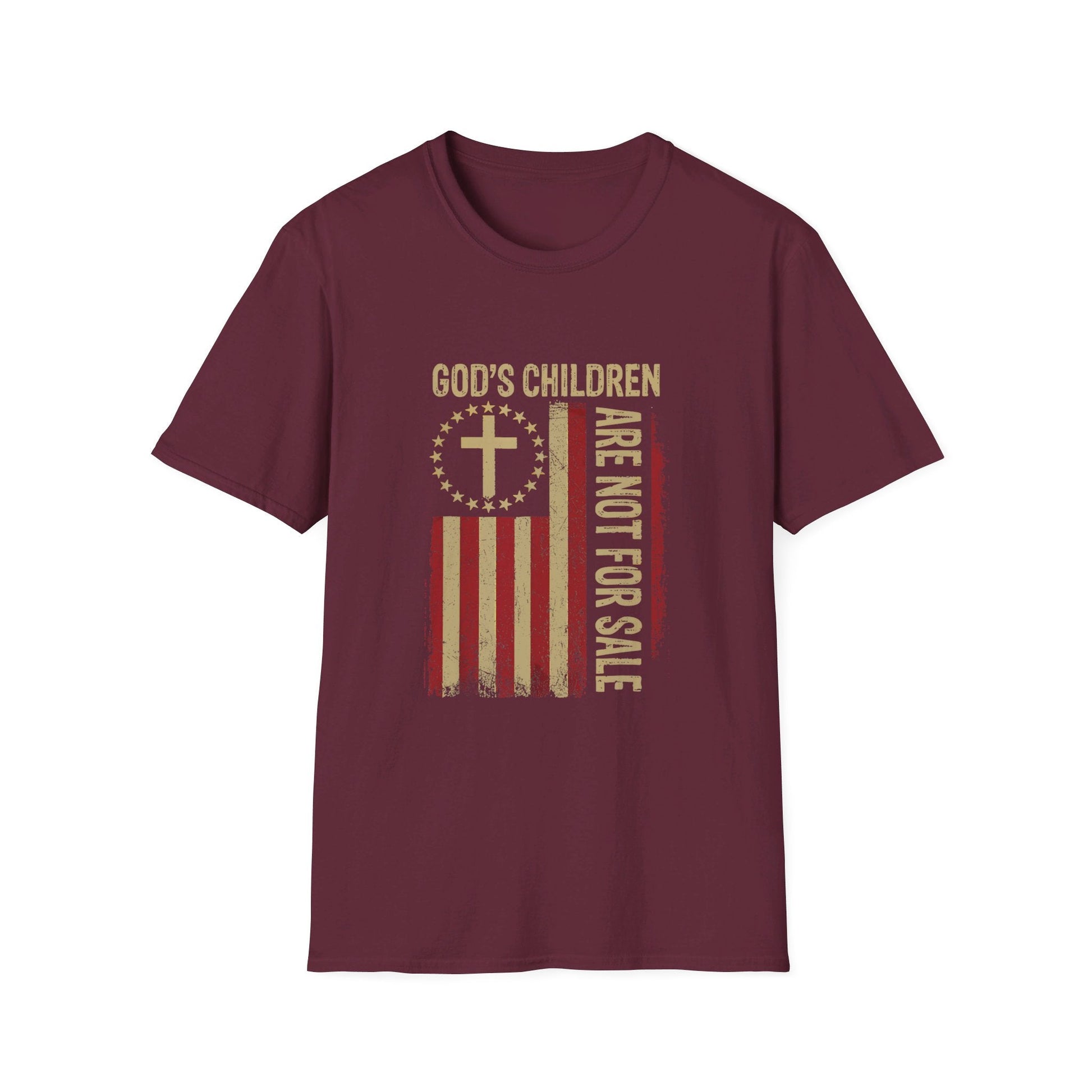 God's Children Are Not For Sale (Design 2) Unisex T-Shirt - PatriotDepot.com