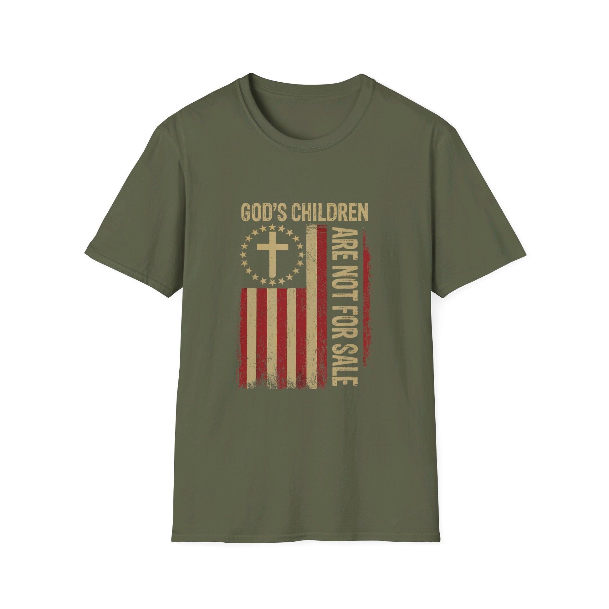 God's Children Are Not For Sale (Design 2) Unisex T-Shirt - PatriotDepot.com