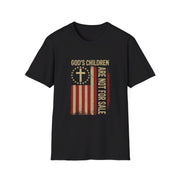 God's Children Are Not For Sale (Design 2) Unisex T-Shirt - PatriotDepot.com