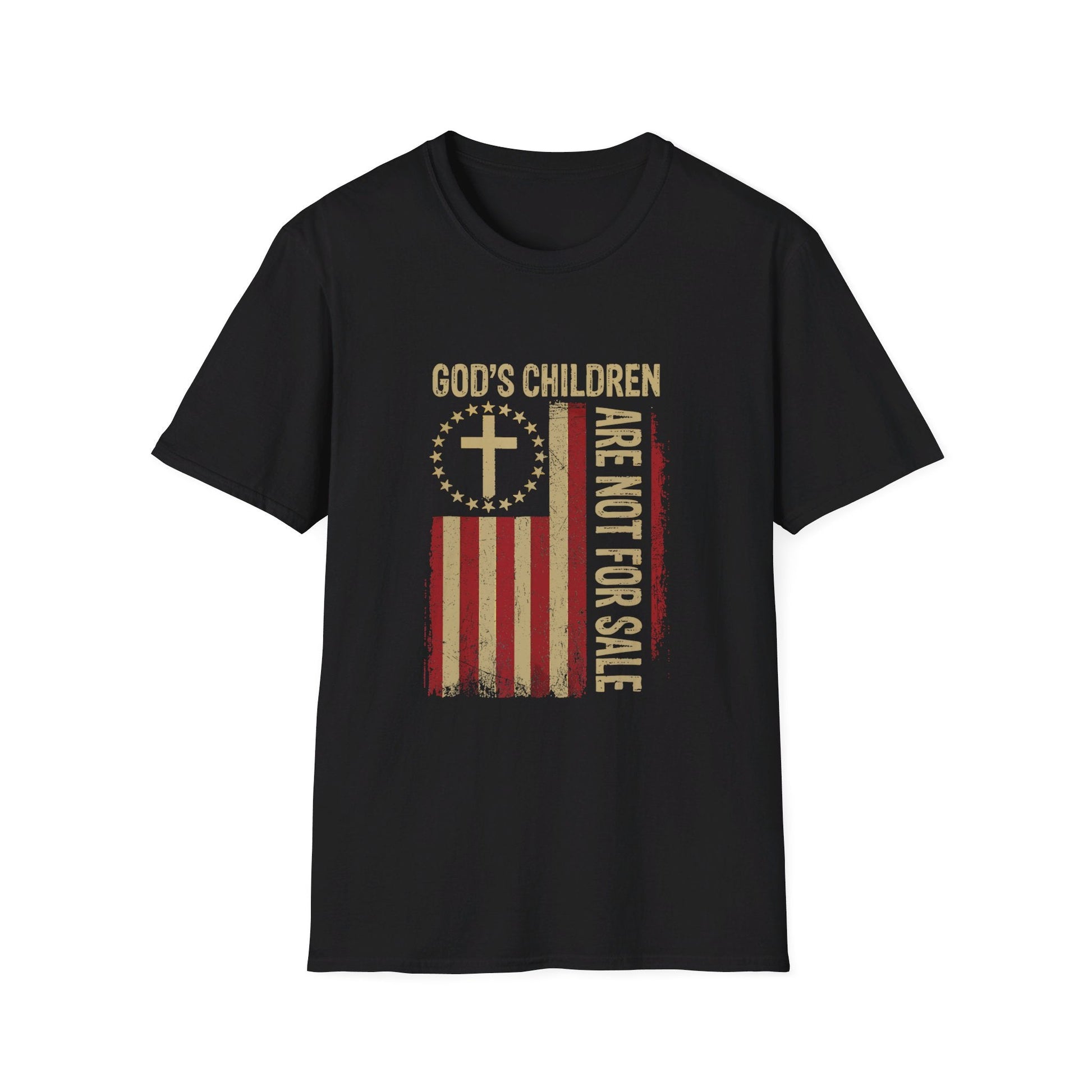 God's Children Are Not For Sale (Design 2) Unisex T-Shirt - PatriotDepot.com