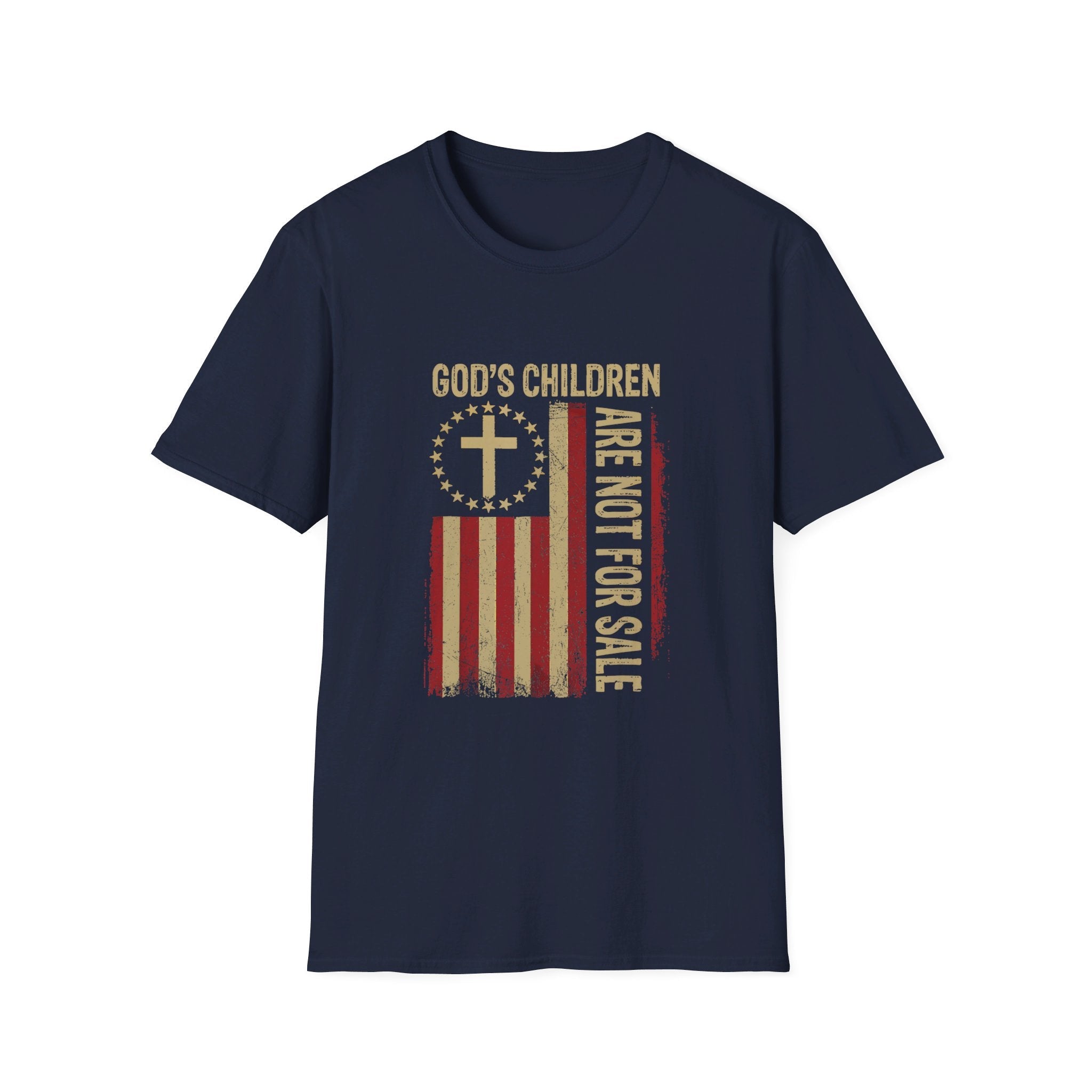 God's Children Are Not For Sale (Design 2) Unisex T-Shirt - PatriotDepot.com