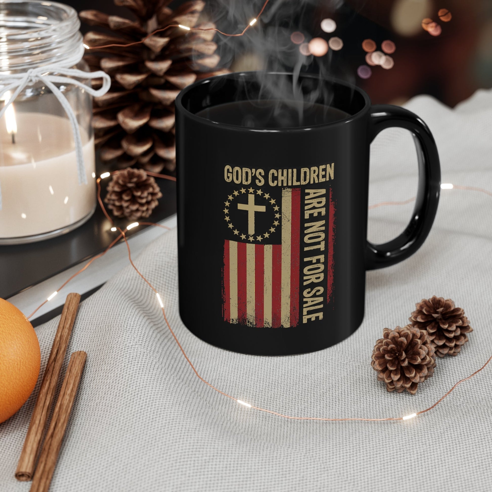 God's Children Are Not For Sale Mug (Design 1) - PatriotDepot.com