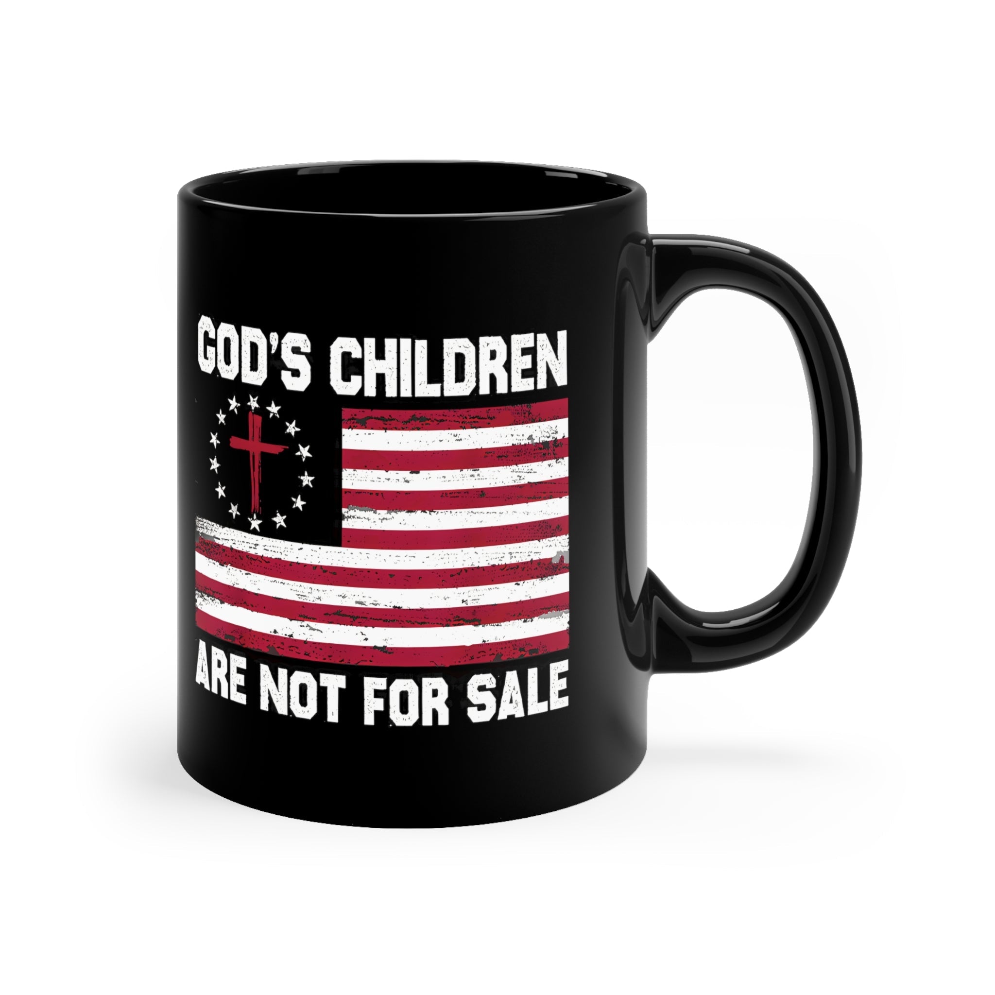 God's Children Are Not For Sale Mug (Design 3) - PatriotDepot.com