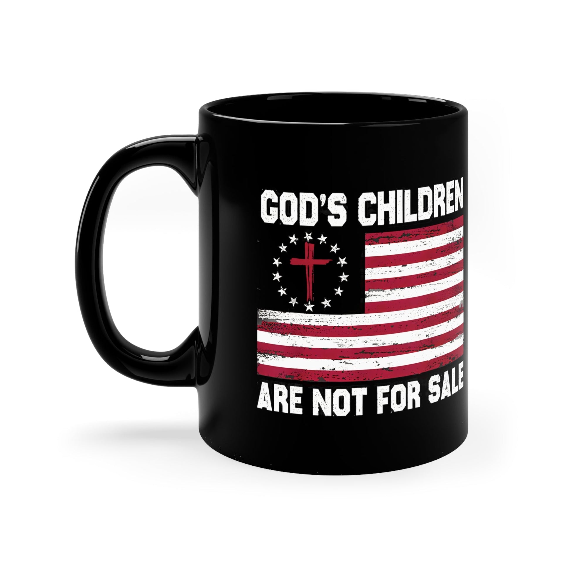 God's Children Are Not For Sale Mug (Design 3) - PatriotDepot.com
