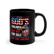 God's Children Are Not For Sale Mug - PatriotDepot.com