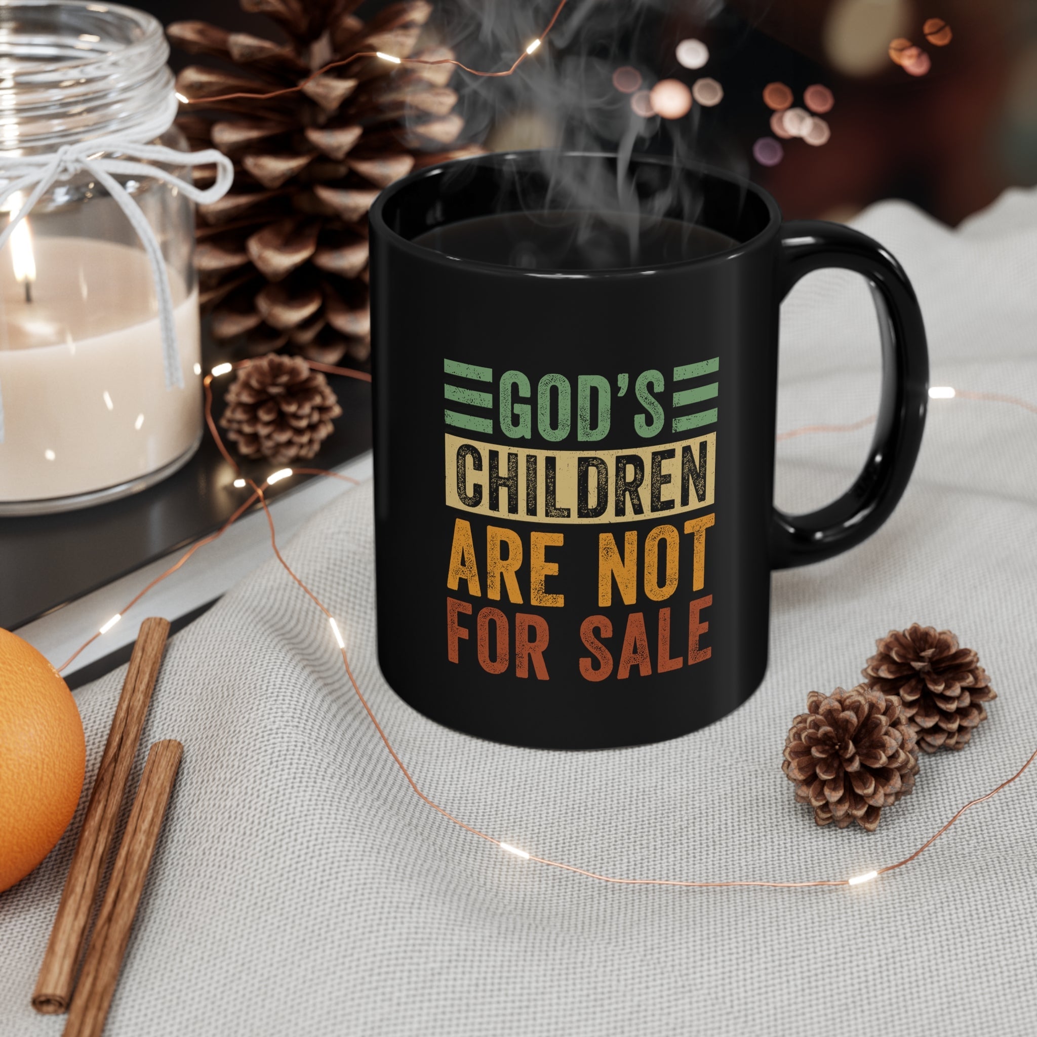 God's Children Are Not For Sale Mug - PatriotDepot.com