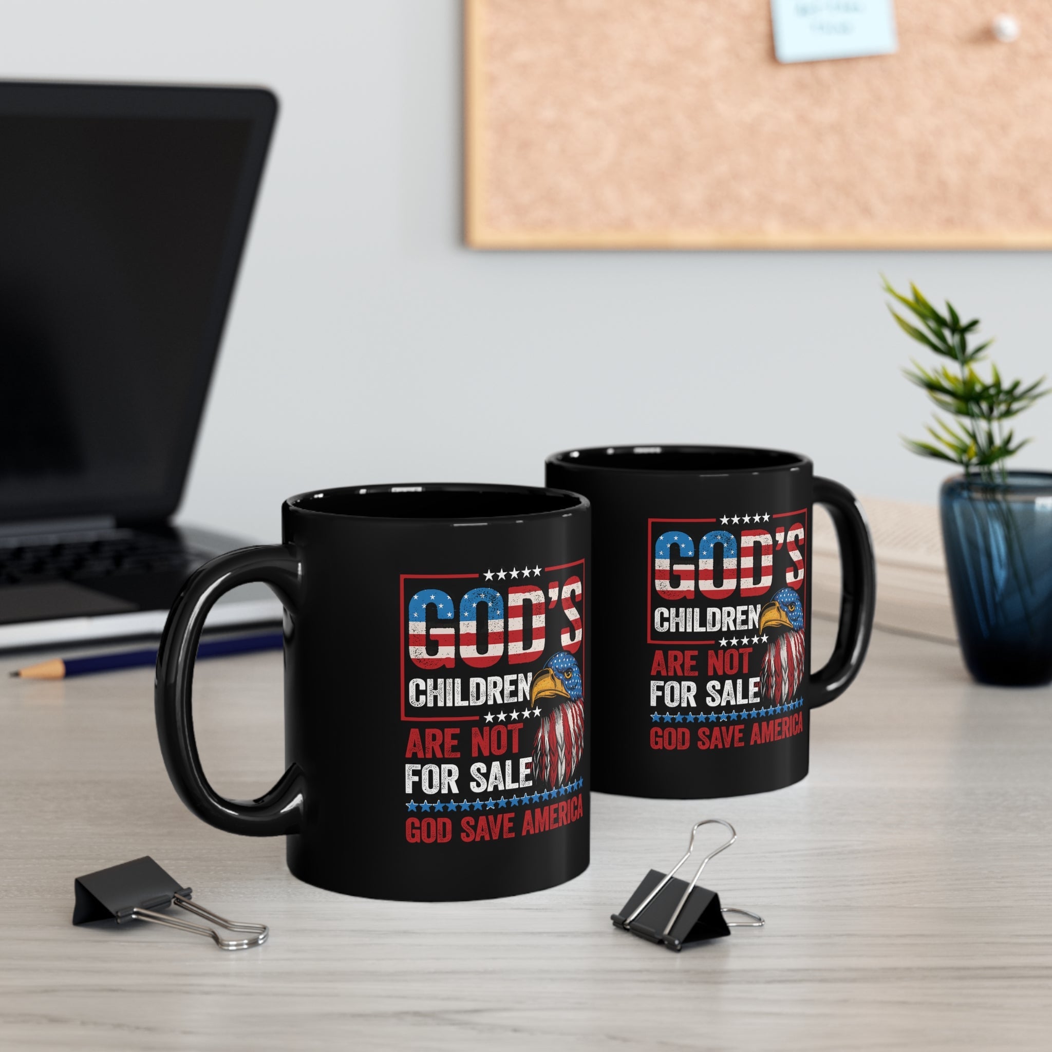 God's Children Are Not For Sale Mug - PatriotDepot.com