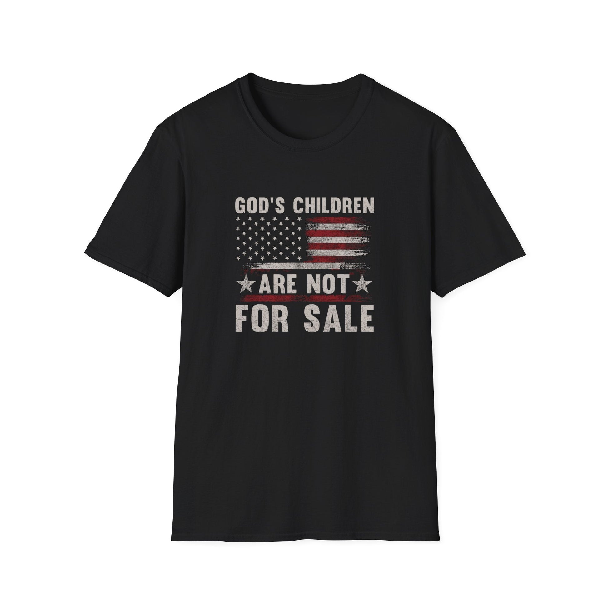 God's Children Are Not For Sale Unisex T-Shirt (Design 7) - PatriotDepot.com