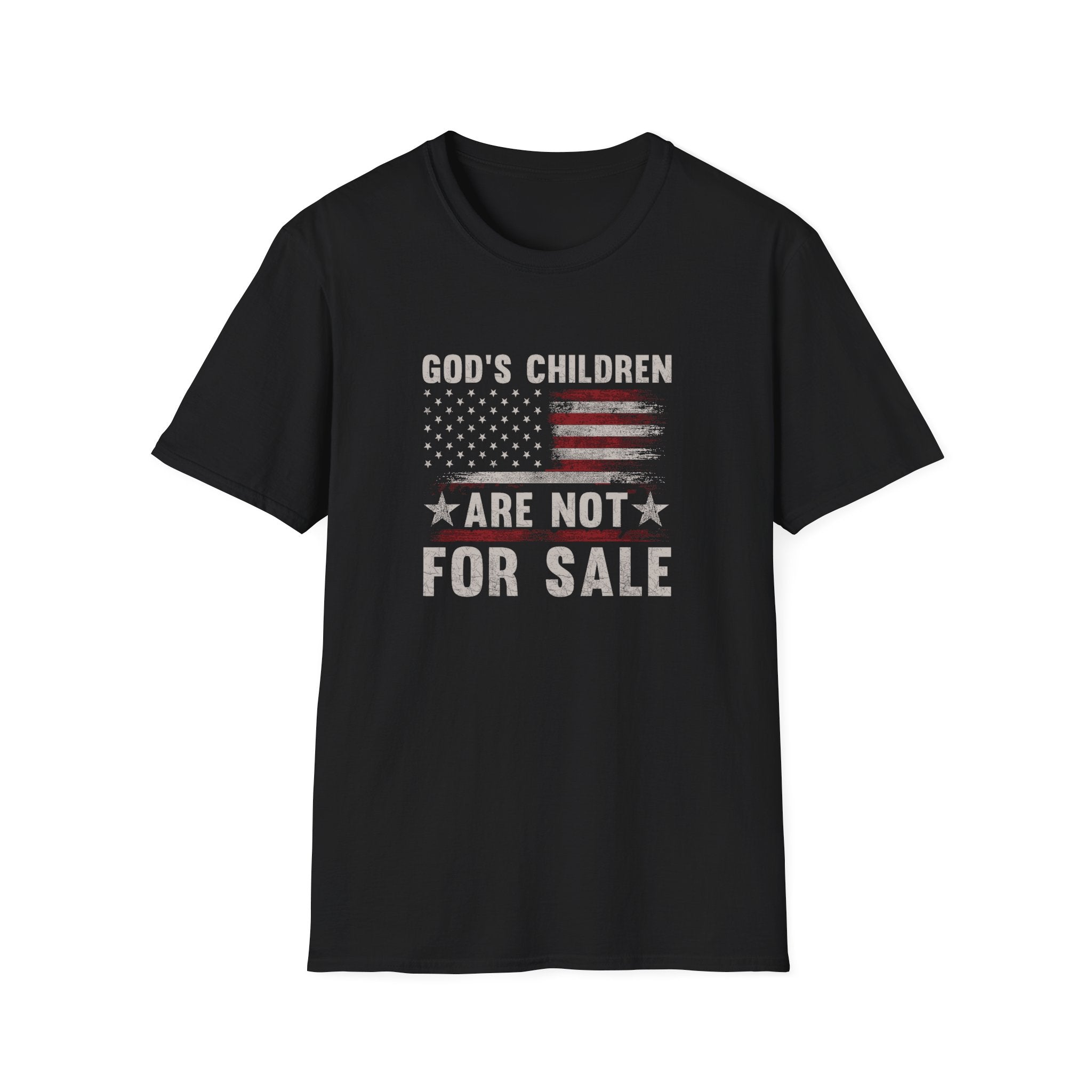 God's Children Are Not For Sale Unisex T-Shirt (Design 7) - PatriotDepot.com