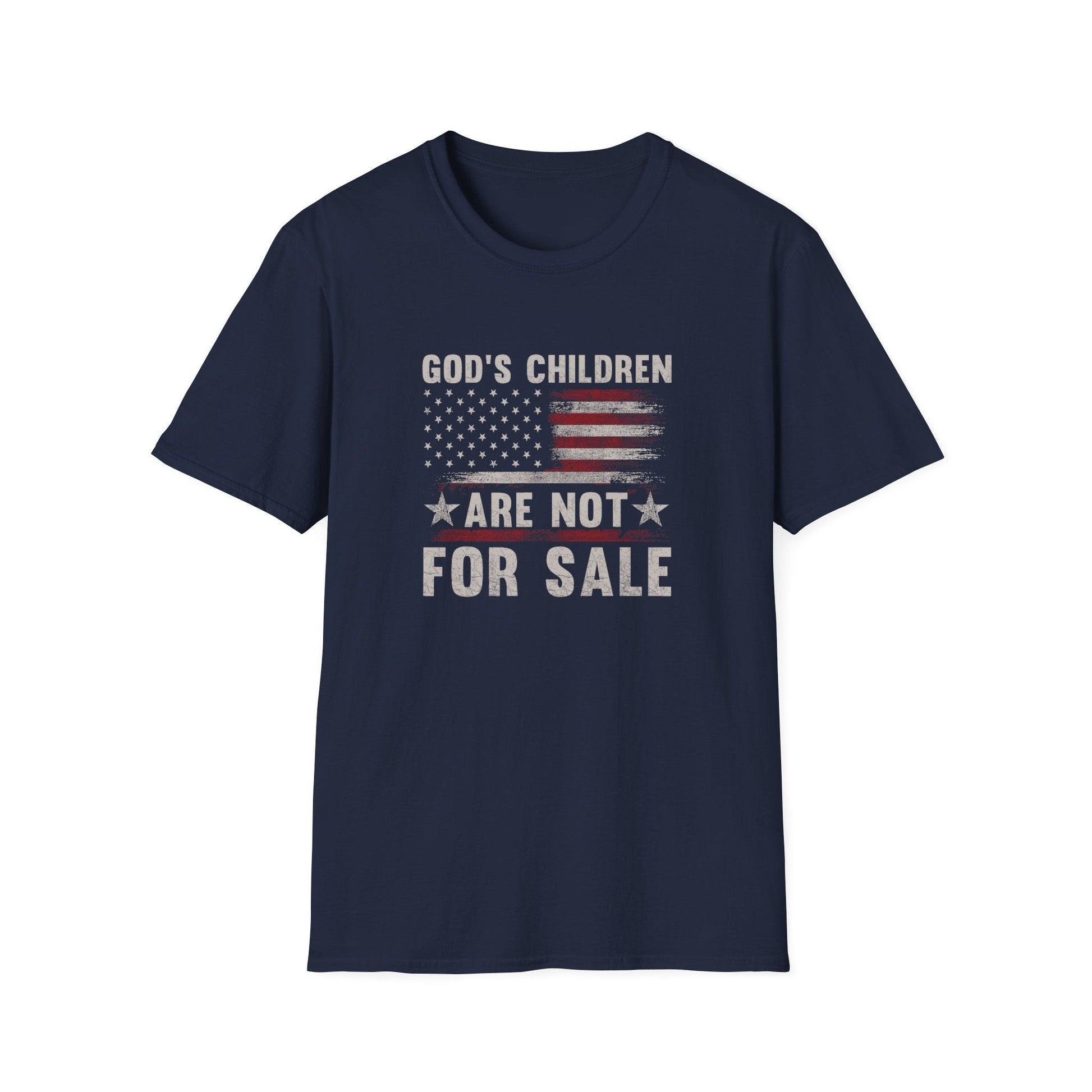 God's Children Are Not For Sale Unisex T-Shirt (Design 7) - PatriotDepot.com