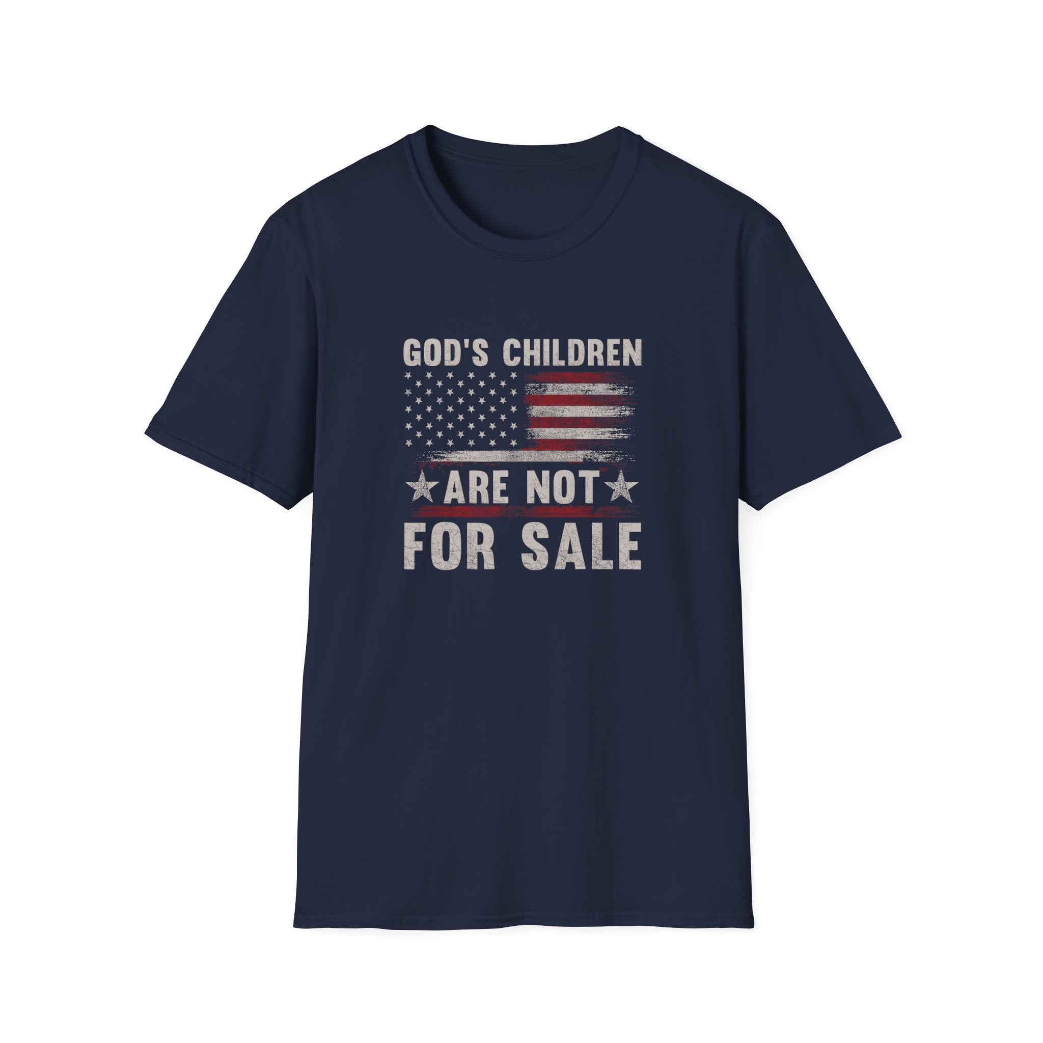 God's Children Are Not For Sale Unisex T-Shirt (Design 7) - PatriotDepot.com