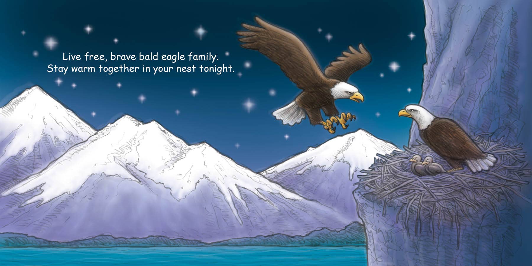 Good Night America | Patriotic Bedtime Board Book for Toddlers | Good Night Our World Series - PatriotDepot.com