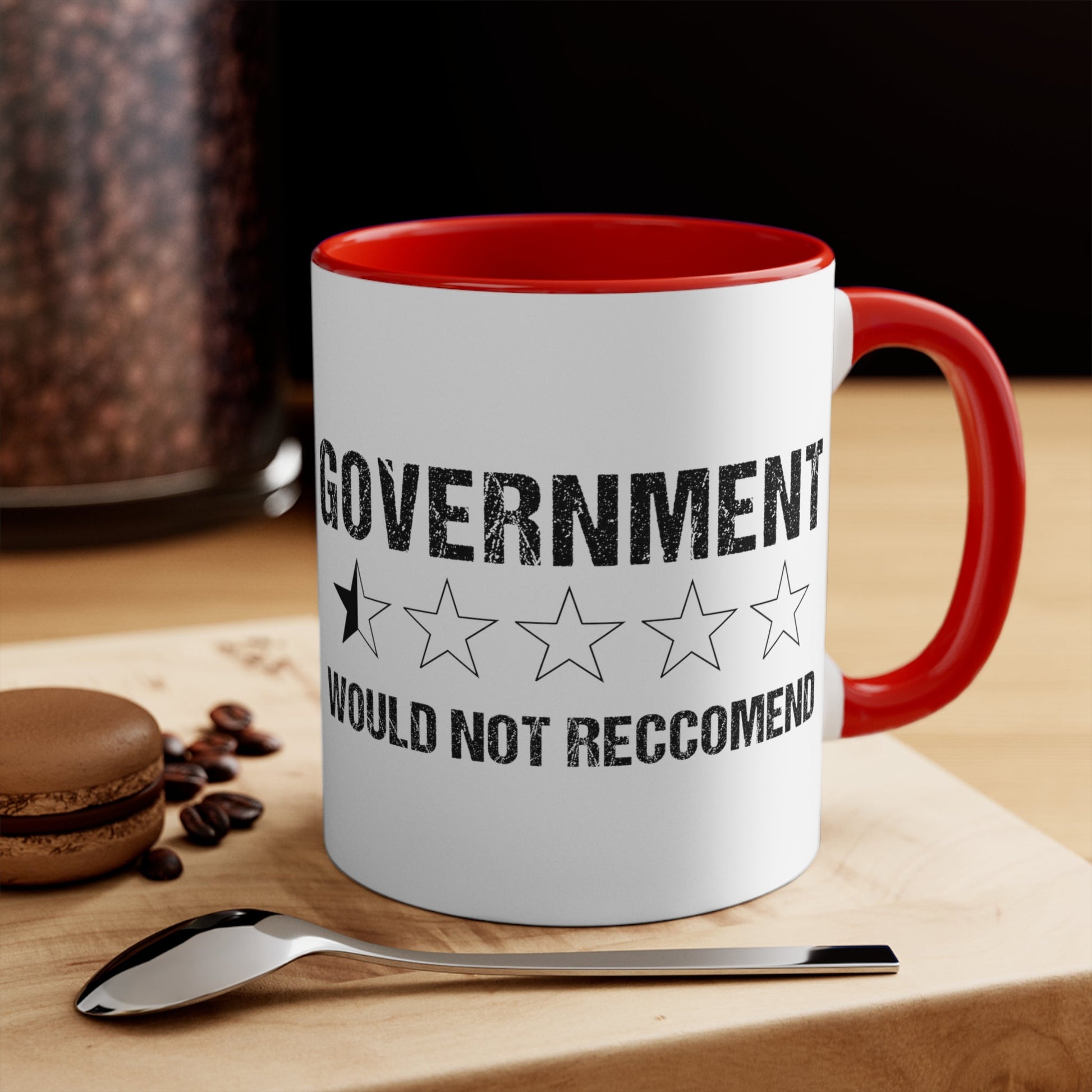 Government Rating Mug (2 sizes, 3 colors) - PatriotDepot.com