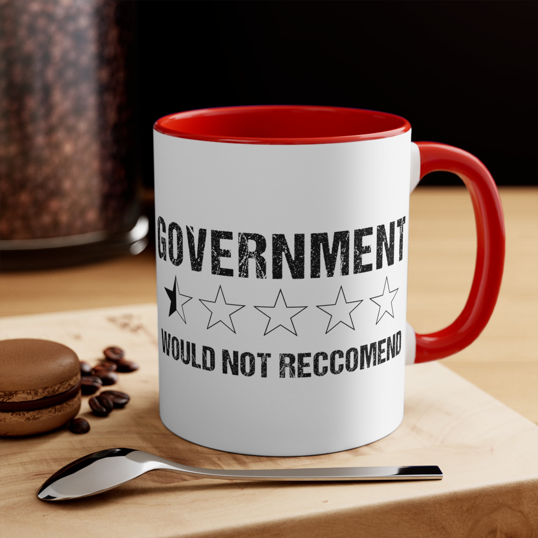 Government Rating Mug (2 sizes, 3 colors) - PatriotDepot.com