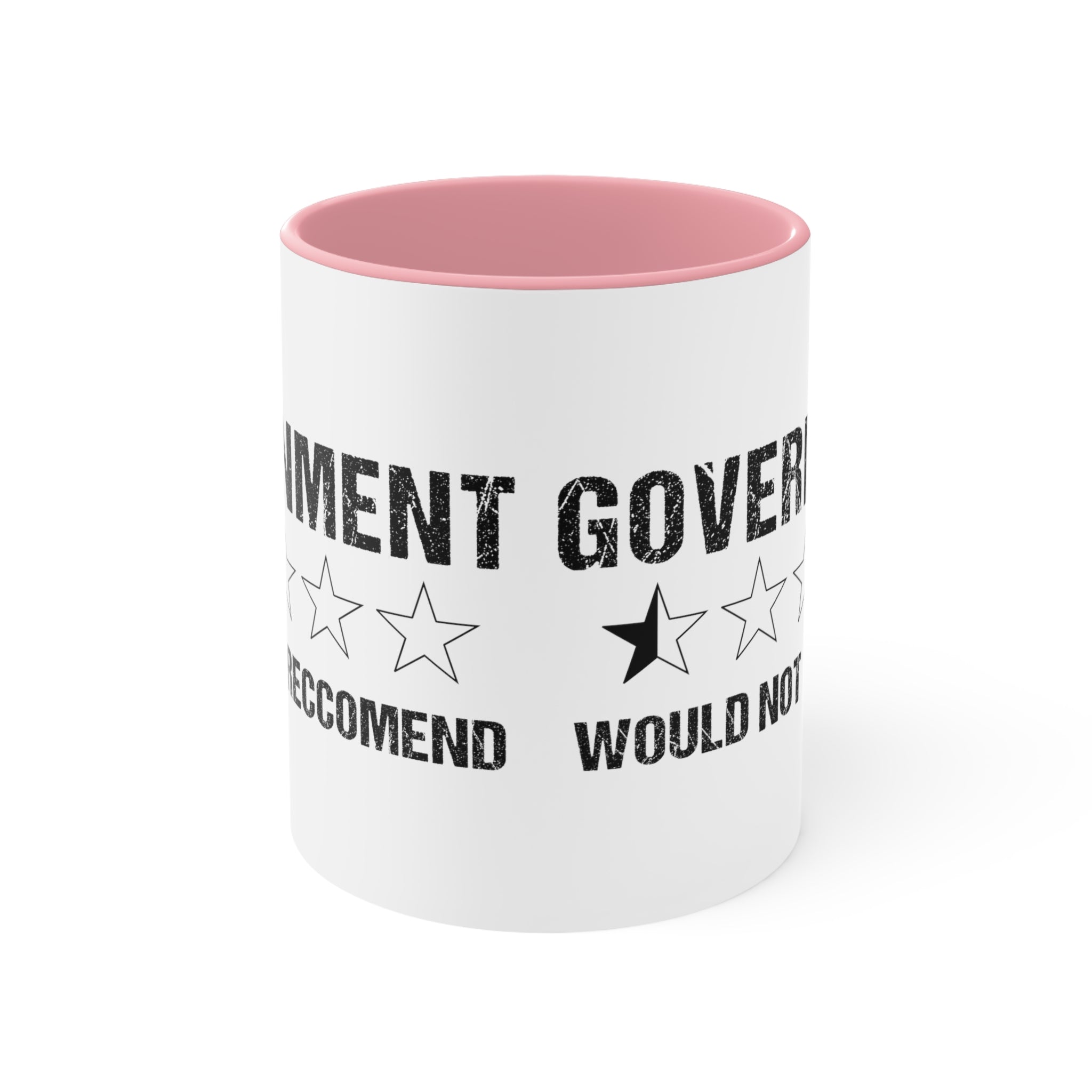 Government Rating Mug (2 sizes, 3 colors) - PatriotDepot.com