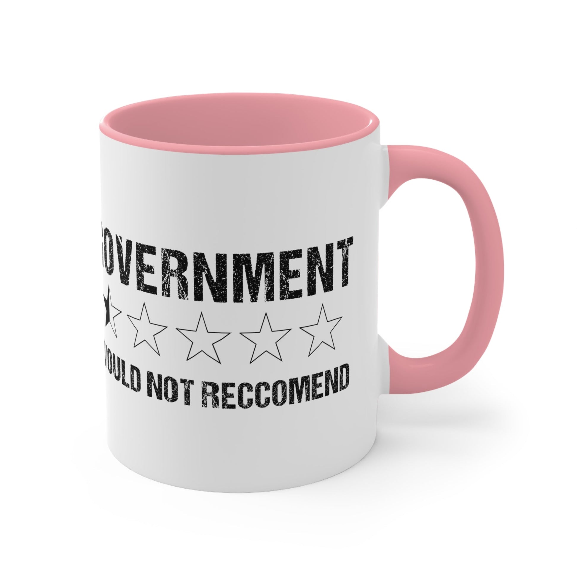 Government Rating Mug (2 sizes, 3 colors) - PatriotDepot.com