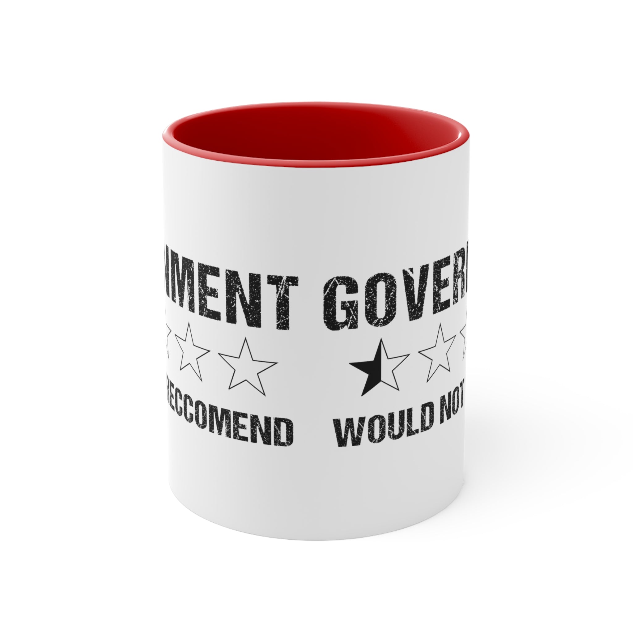 Government Rating Mug (2 sizes, 3 colors) - PatriotDepot.com