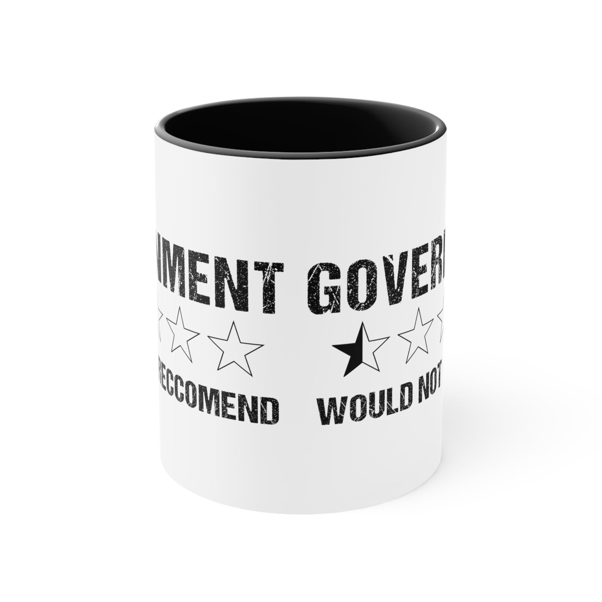 Government Rating Mug (2 sizes, 3 colors) - PatriotDepot.com