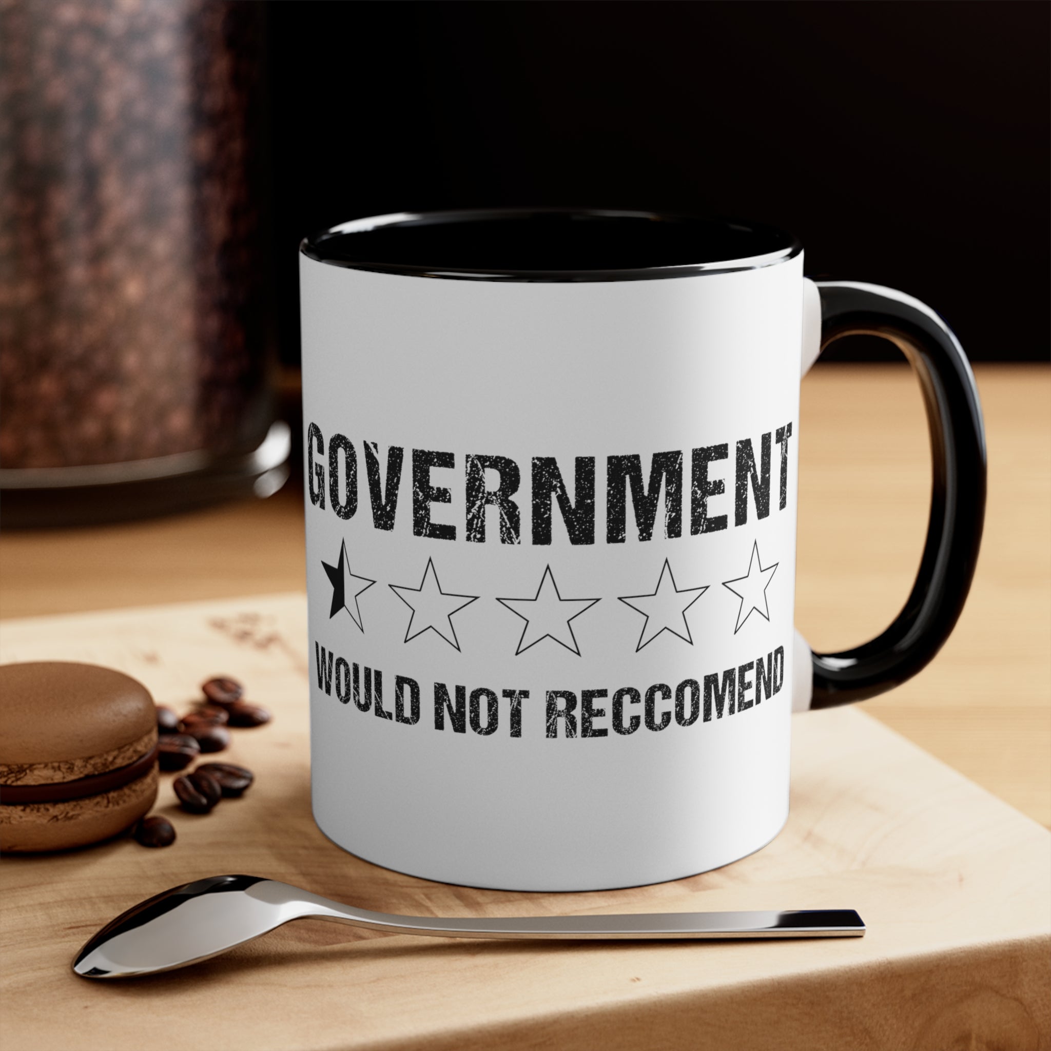 Government Rating Mug (2 sizes, 3 colors) - PatriotDepot.com