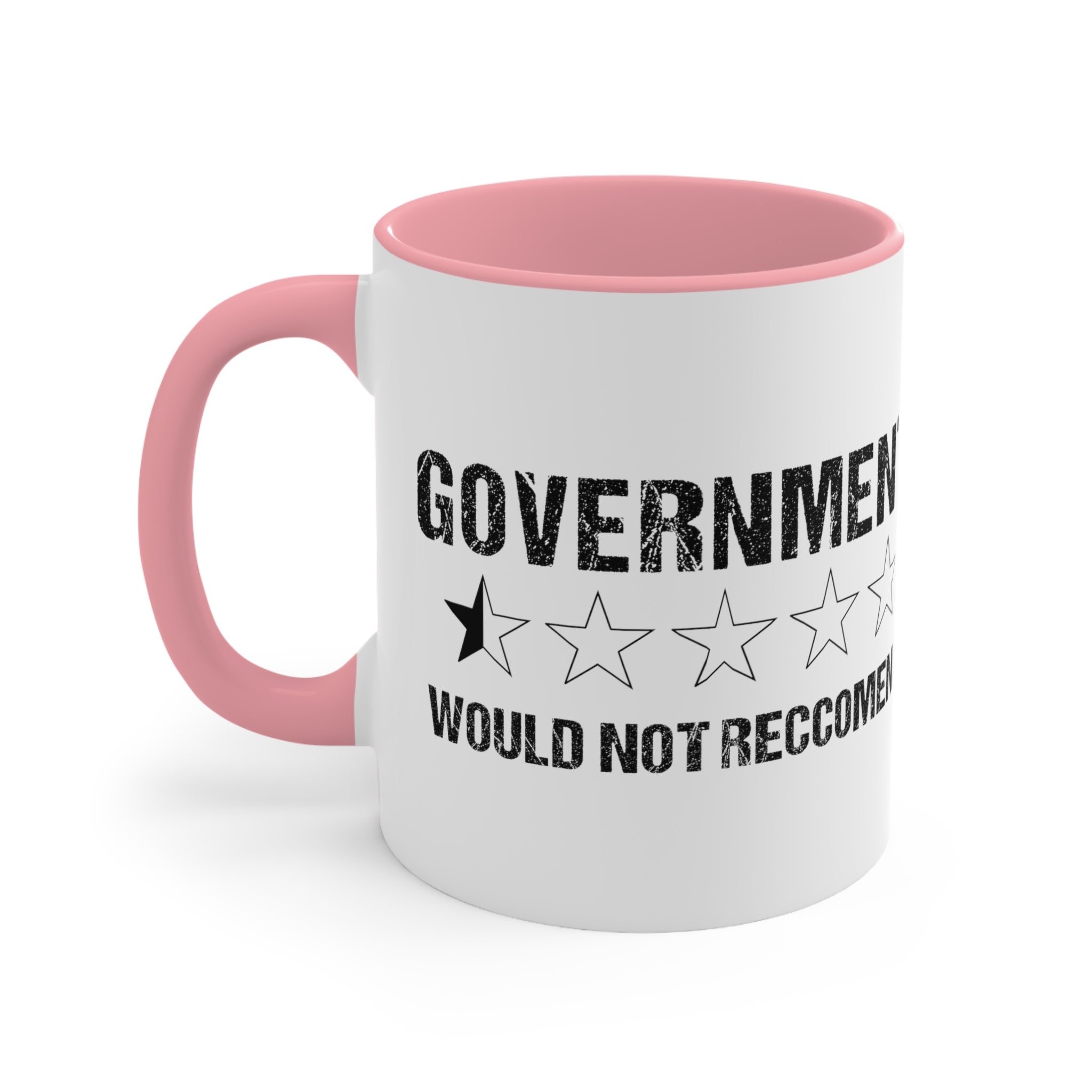 Government Rating Mug (2 sizes, 3 colors) - PatriotDepot.com