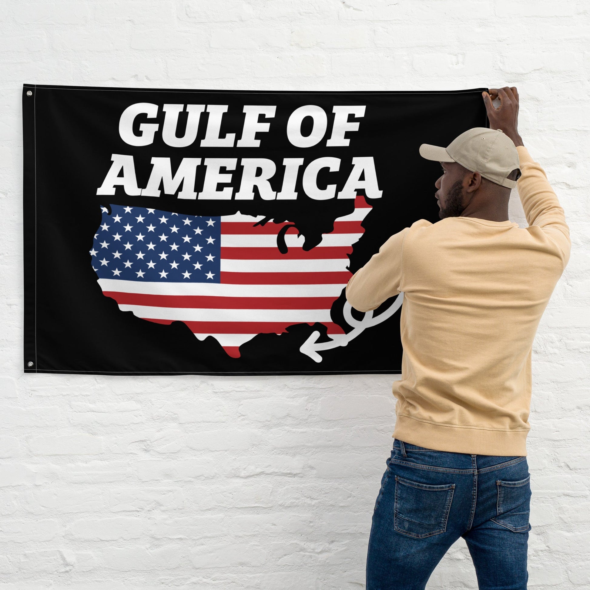 Gulf of America Custom Flag - PatriotDepot.com