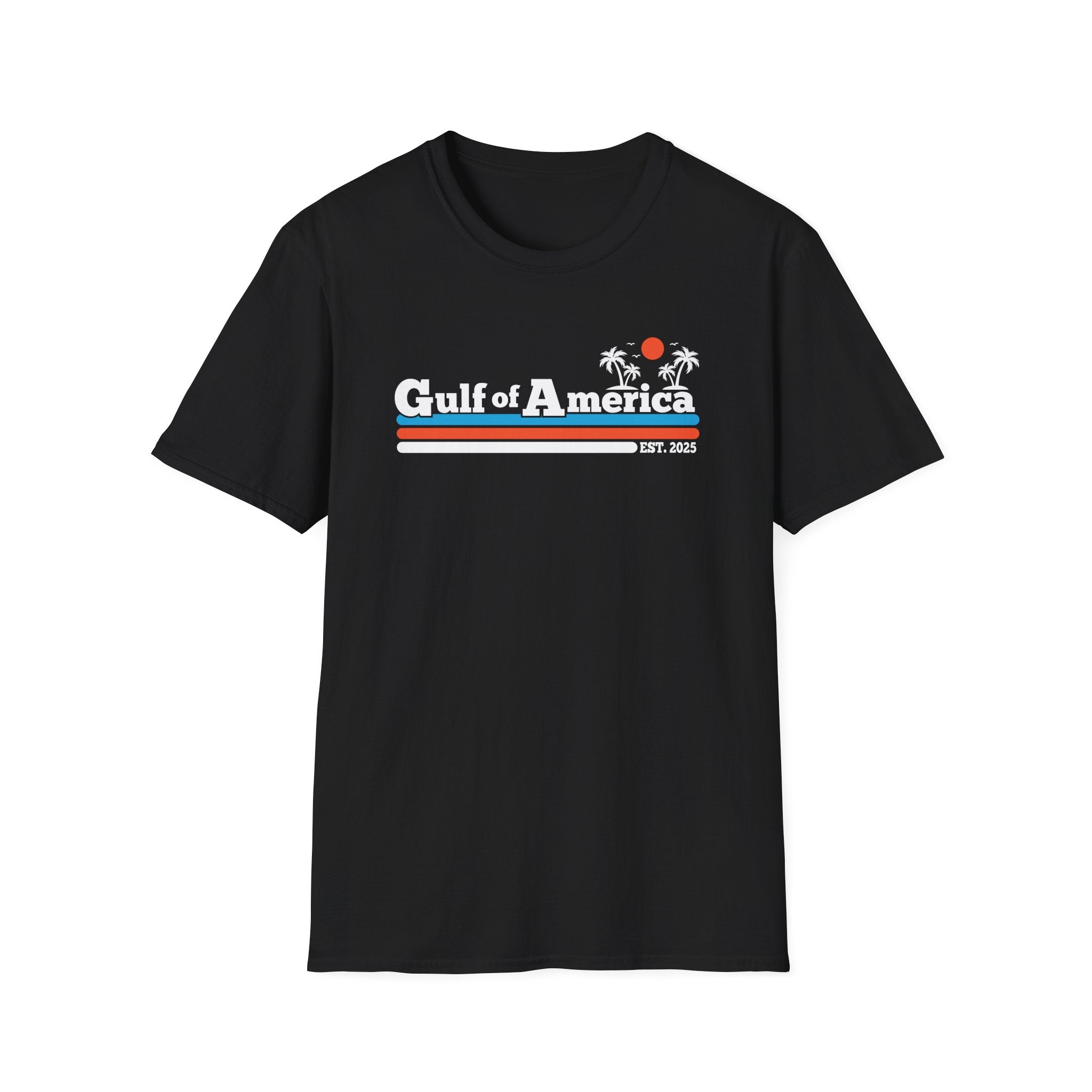 Gulf of America Vintage Unisex Softstyle T-Shirt - Beachy Casual Wear - PatriotDepot.com