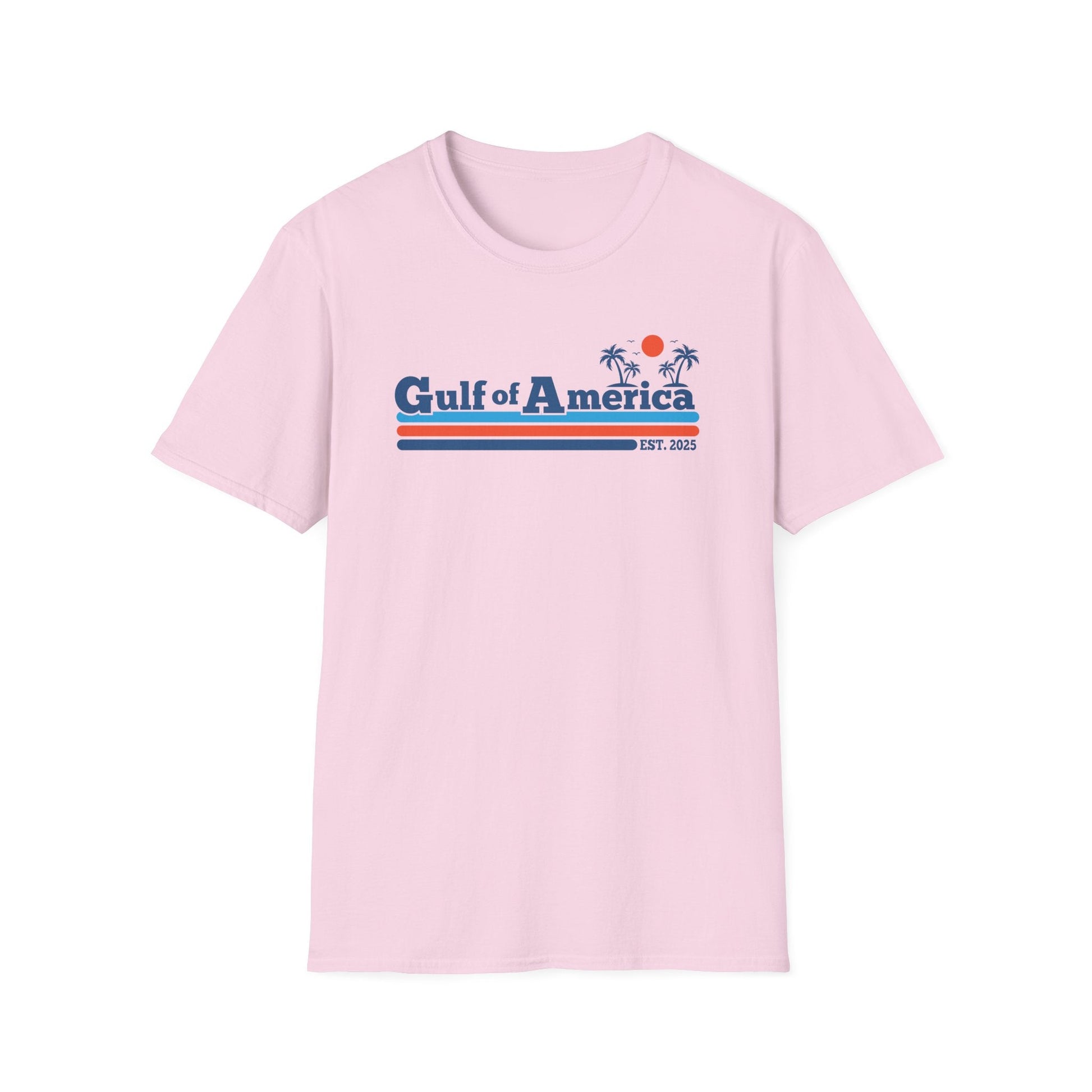 Gulf of America Vintage Unisex Softstyle T-Shirt - Beachy Casual Wear - PatriotDepot.com
