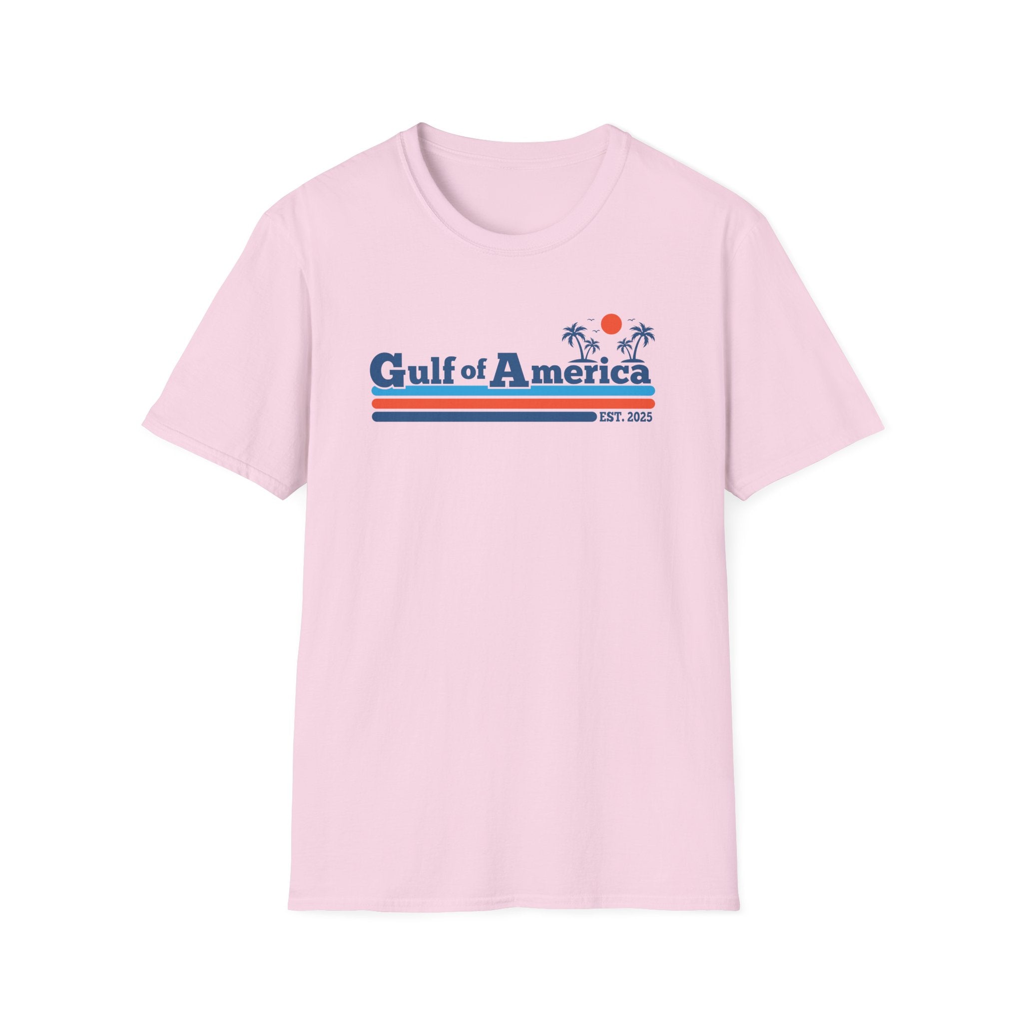 Gulf of America Vintage Unisex Softstyle T-Shirt - Beachy Casual Wear - PatriotDepot.com