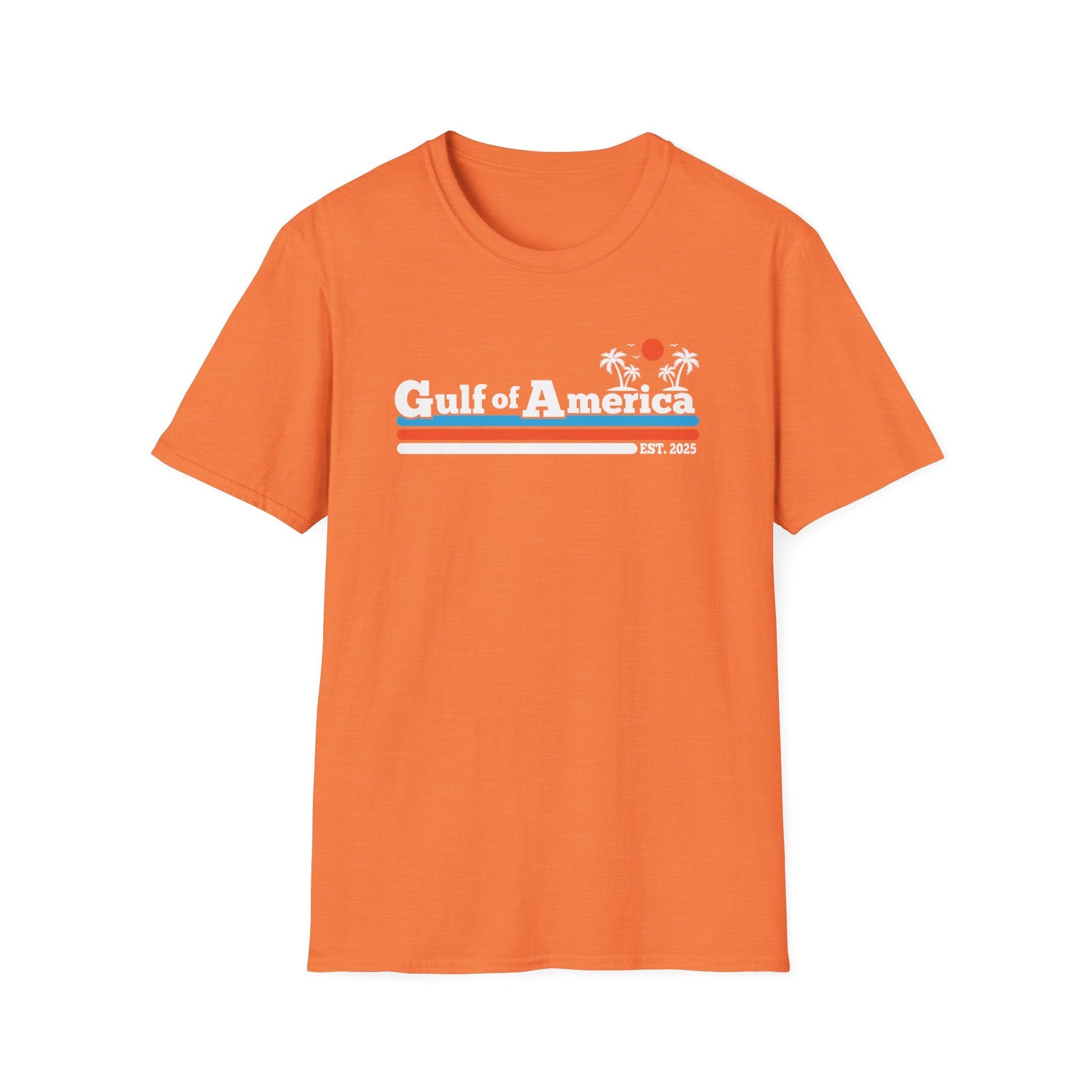 Gulf of America Vintage Unisex Softstyle T-Shirt - Beachy Casual Wear - PatriotDepot.com