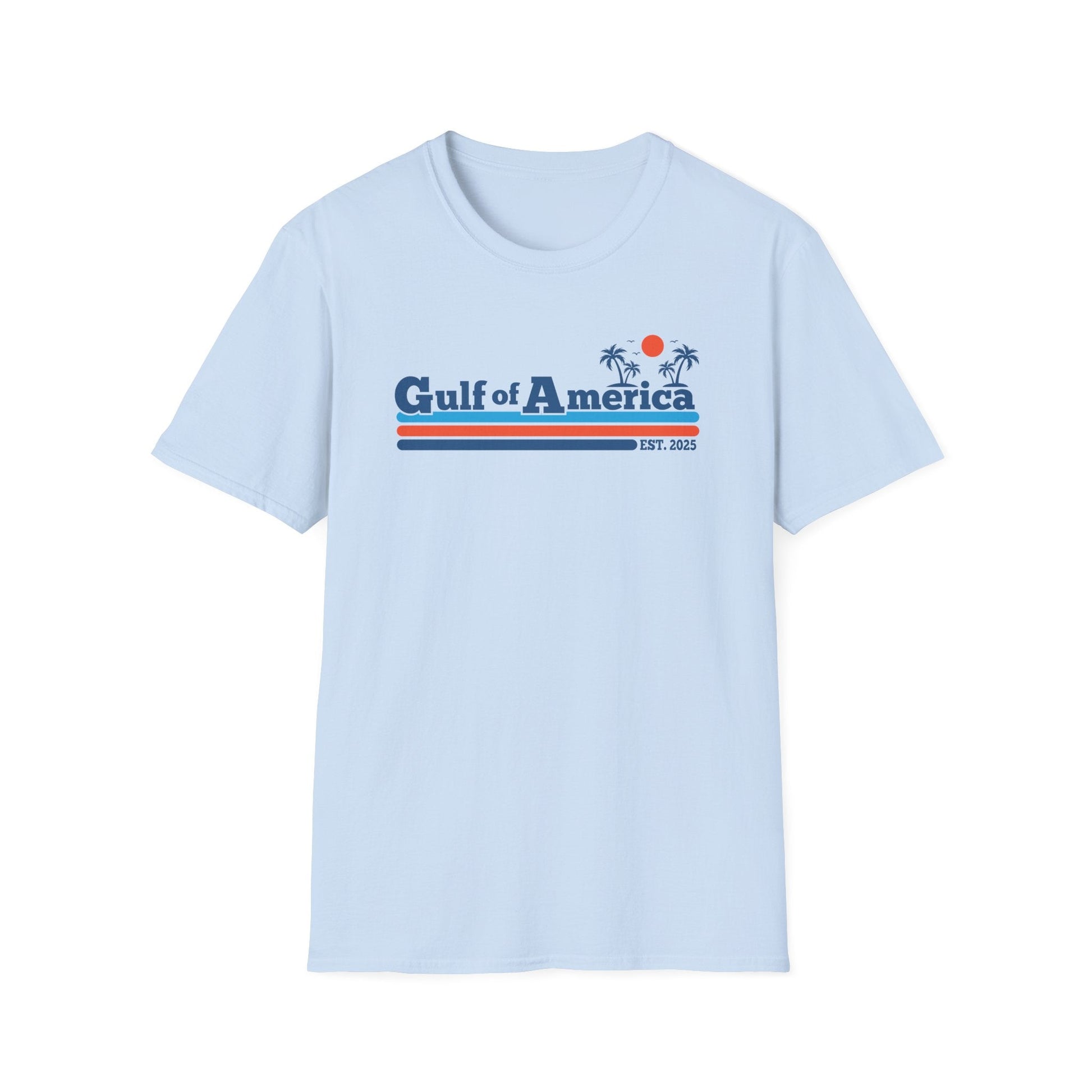 Gulf of America Vintage Unisex Softstyle T-Shirt - Beachy Casual Wear - PatriotDepot.com